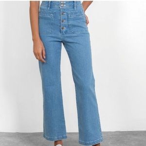 Apiece Apart Marston Denim Pant